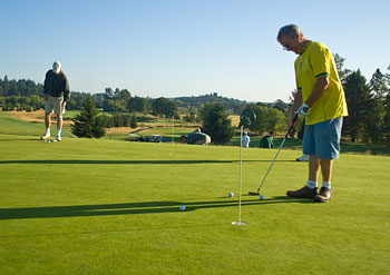 Learning golf and learning social media have several things in common - notably, practice and patience are both important.