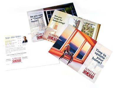 Postcard Marketing for a business in Corvallis and Albany - Smith Glass